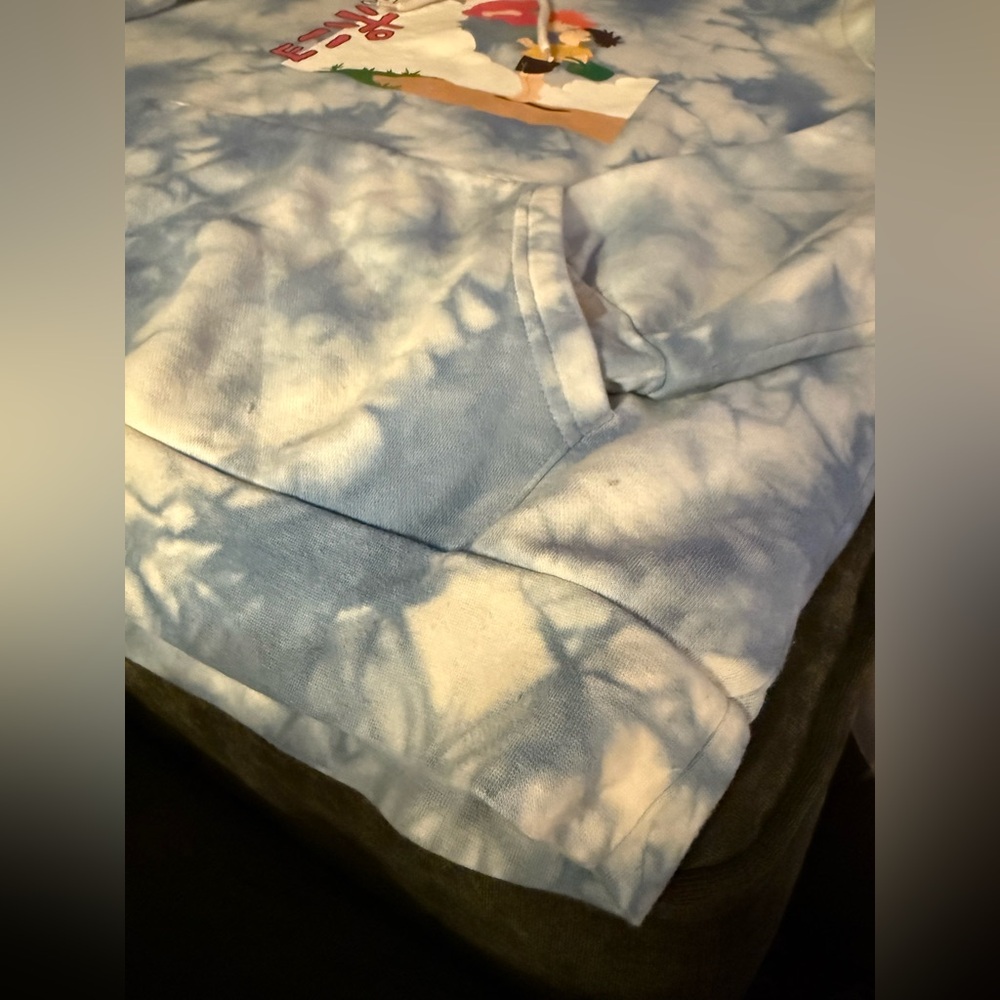 Her Universe Blue Tie-Dye Hoodie Ponyo Studio Ghibli - Picture 3 of 8